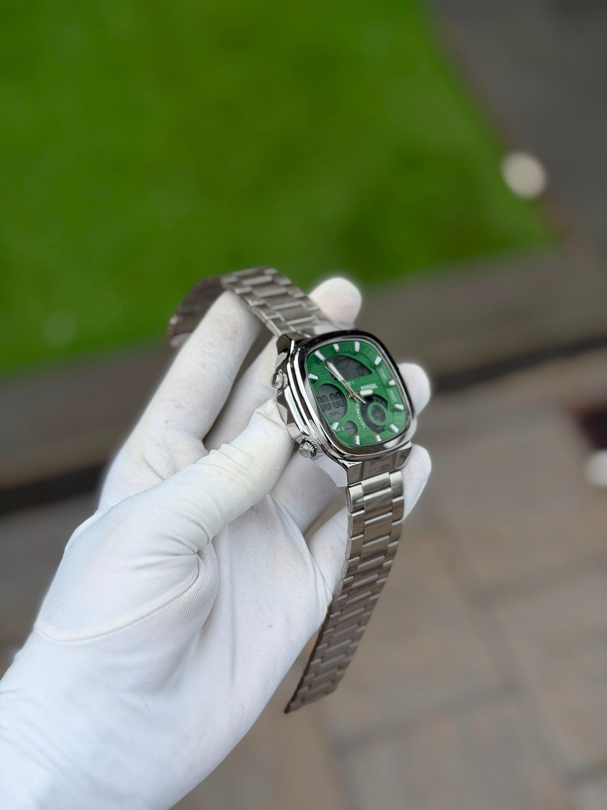#Silver/Green