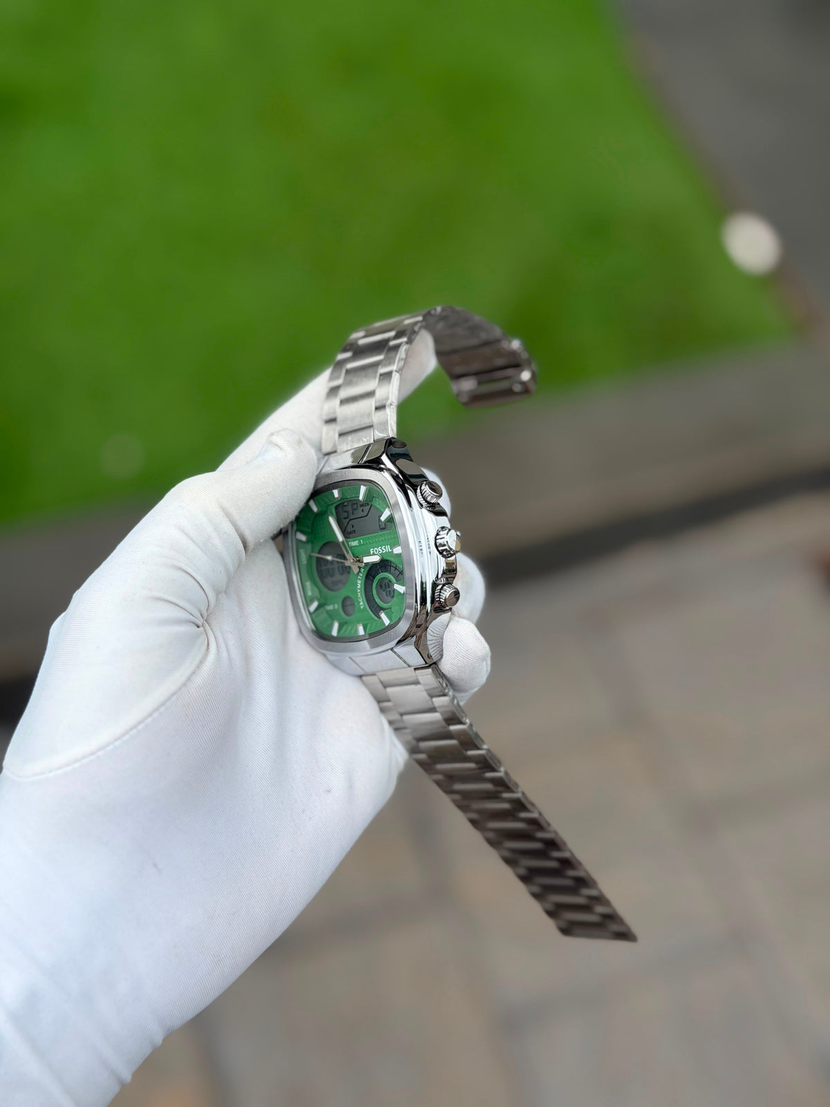 #Silver/Green