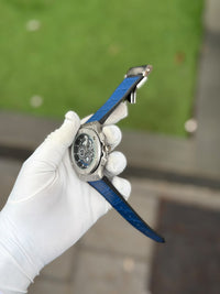 #Silver/Blue
