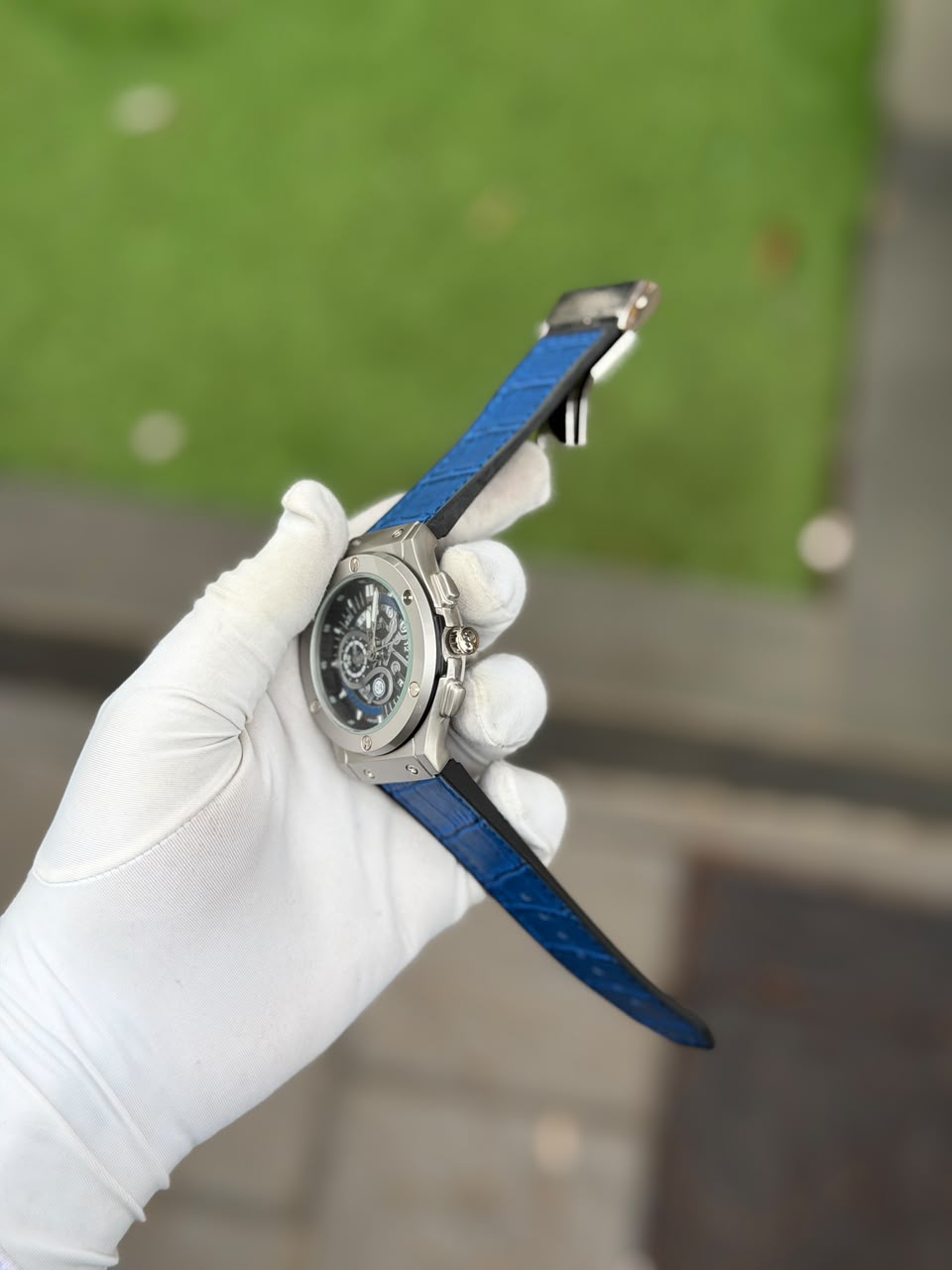 #Silver/Blue