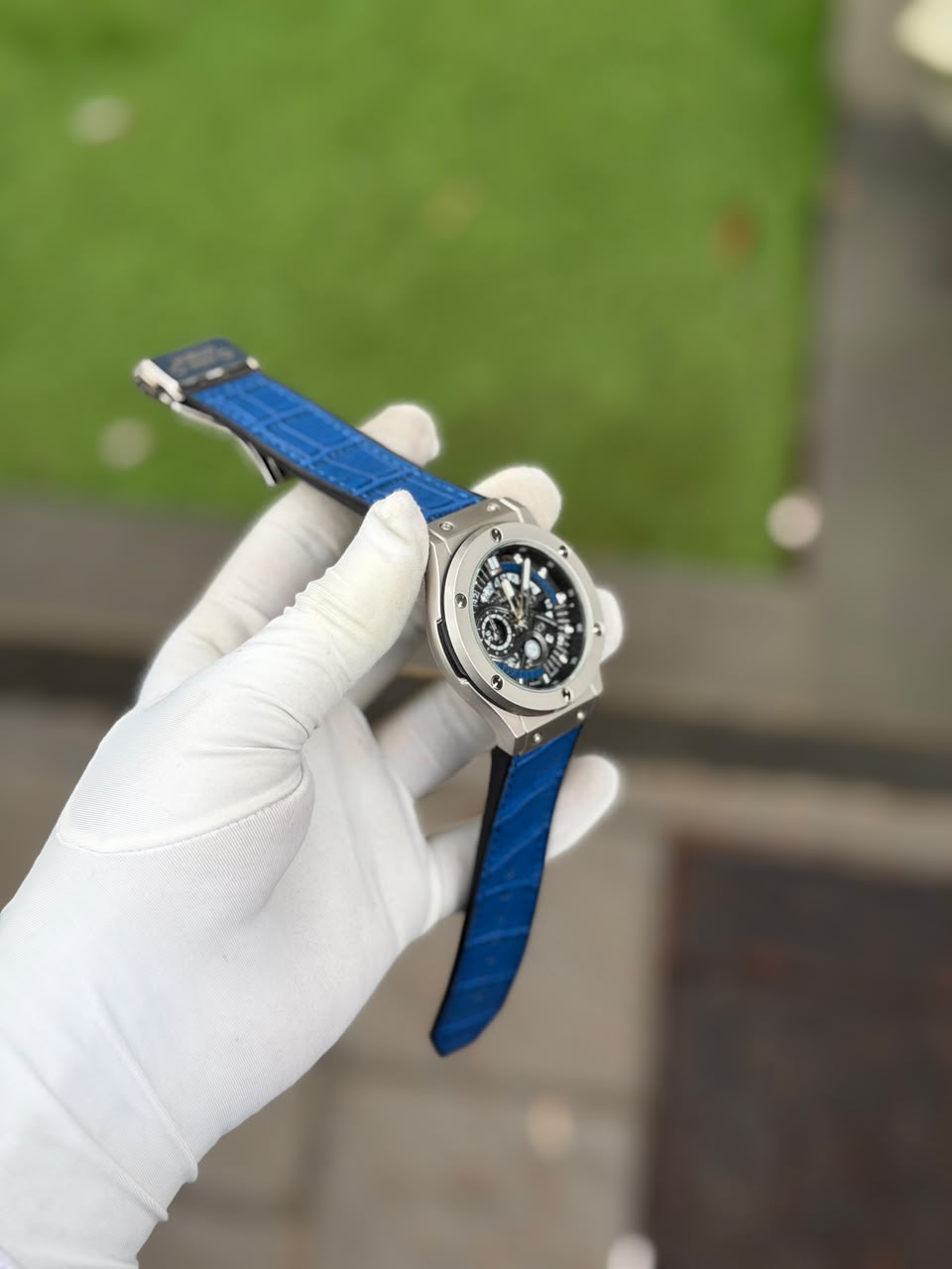 #Silver/Blue