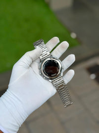 #Silver/White
