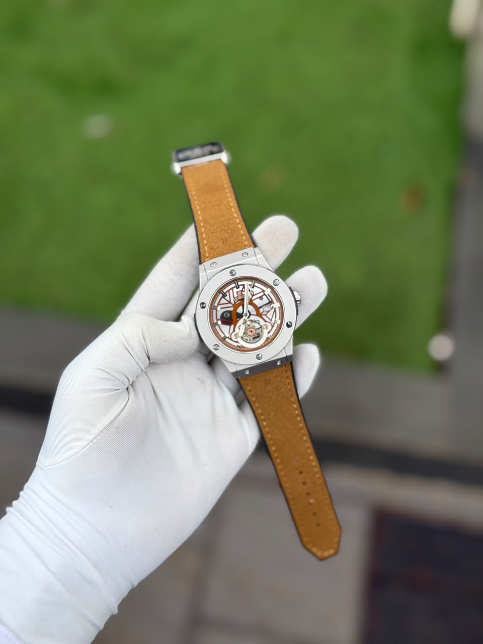#Silver/Brown