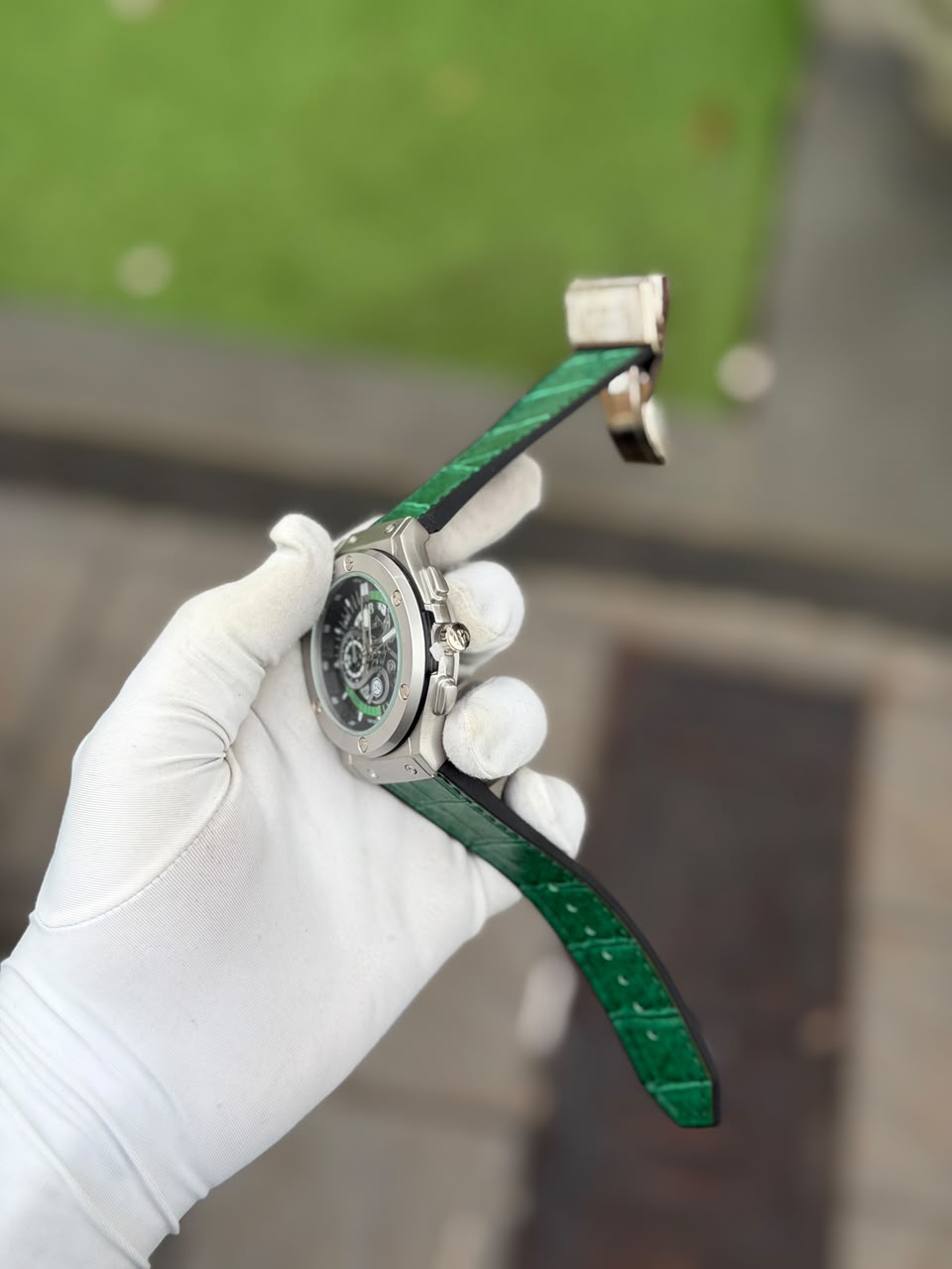 #Silver/Green