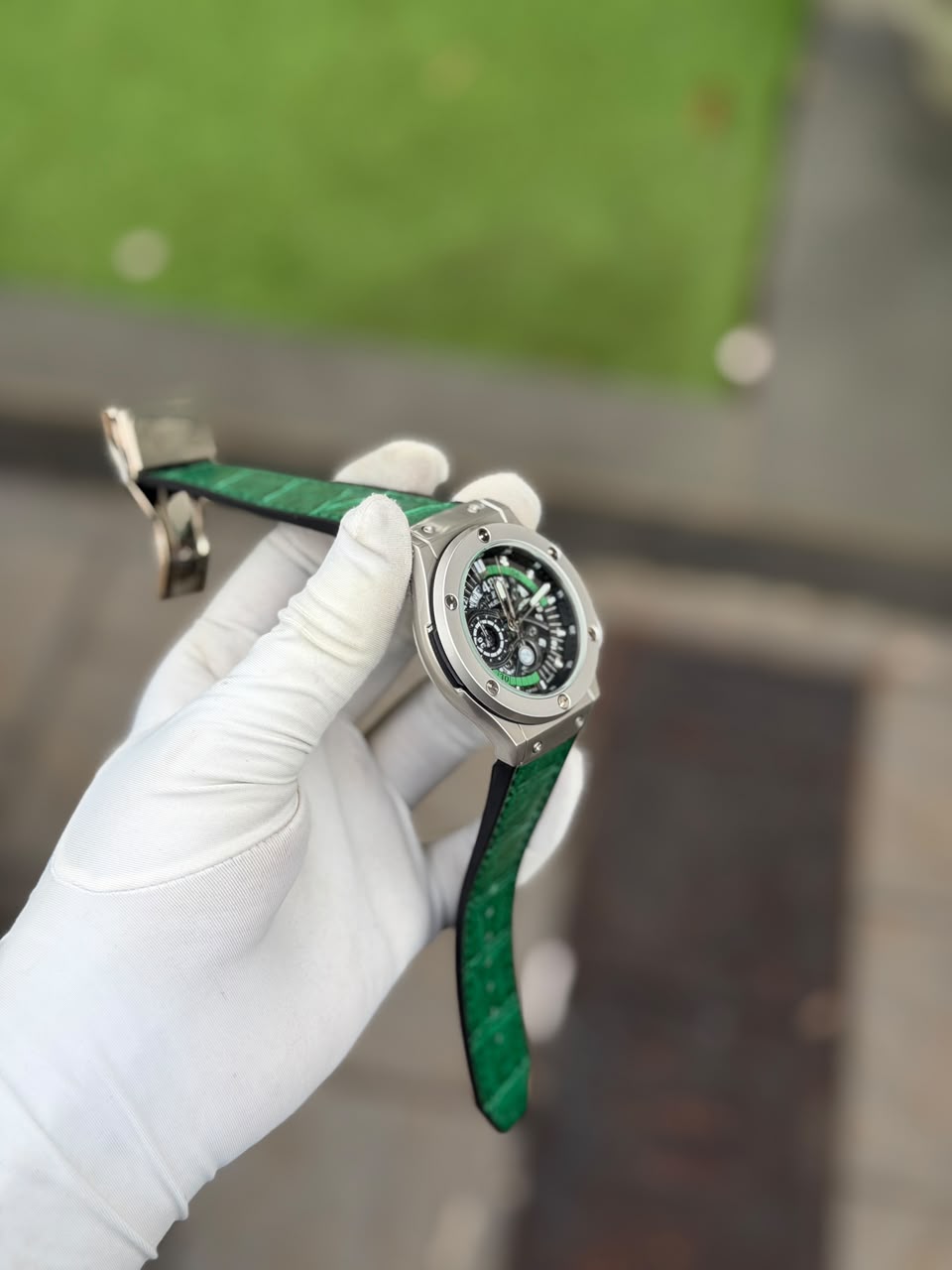 #Silver/Green