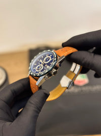 Men’s Classic Analog Chronograph Watch with Quartz Movement