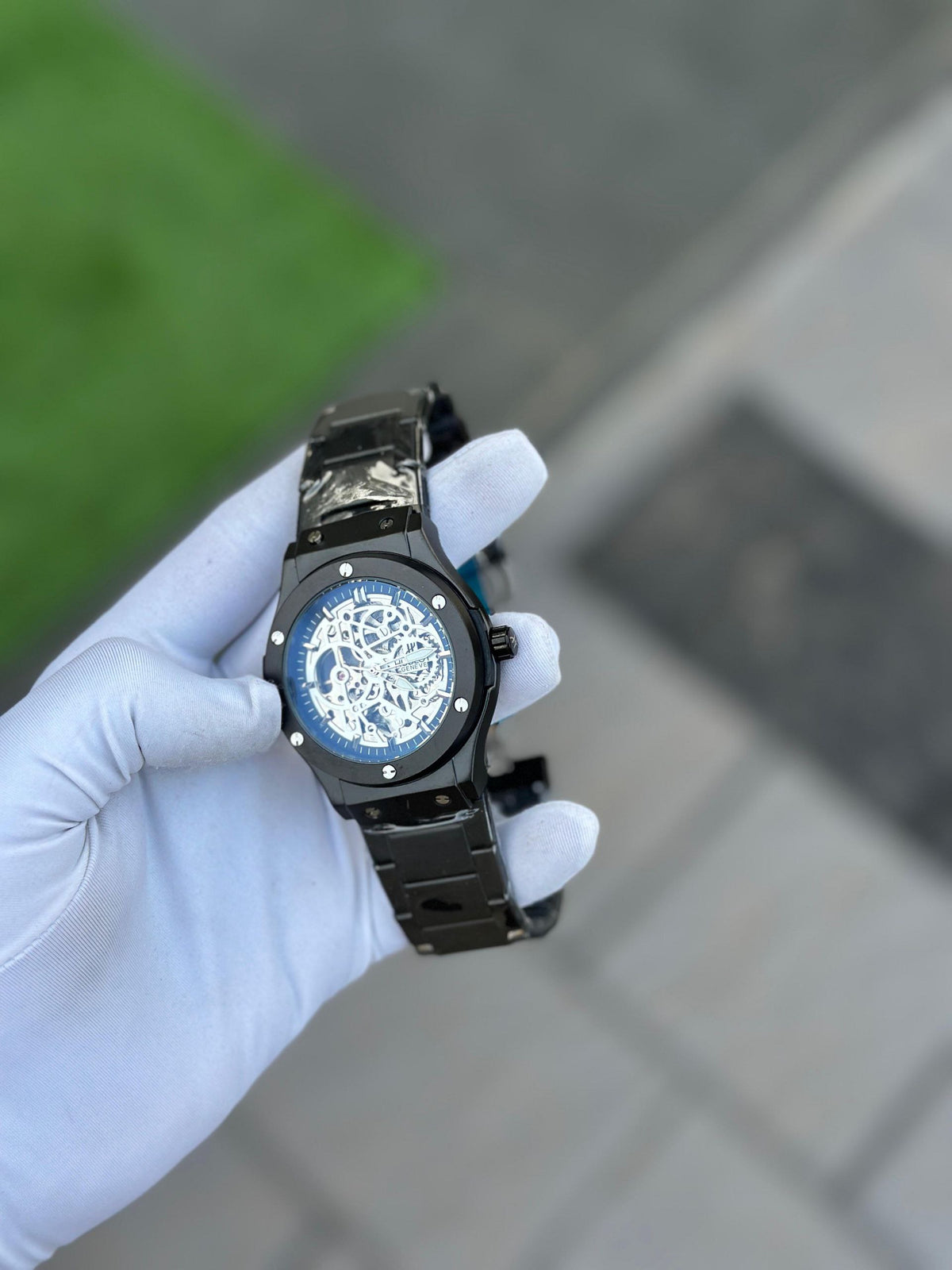 Analog Automatic Mechanical Wrist Watch for Men