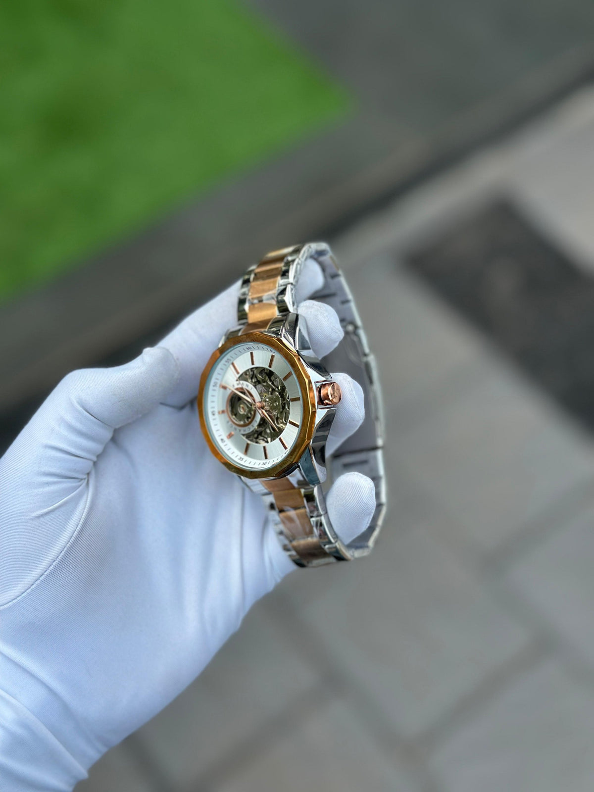 Men’s Analog Automatic Mechanical Wrist Watch