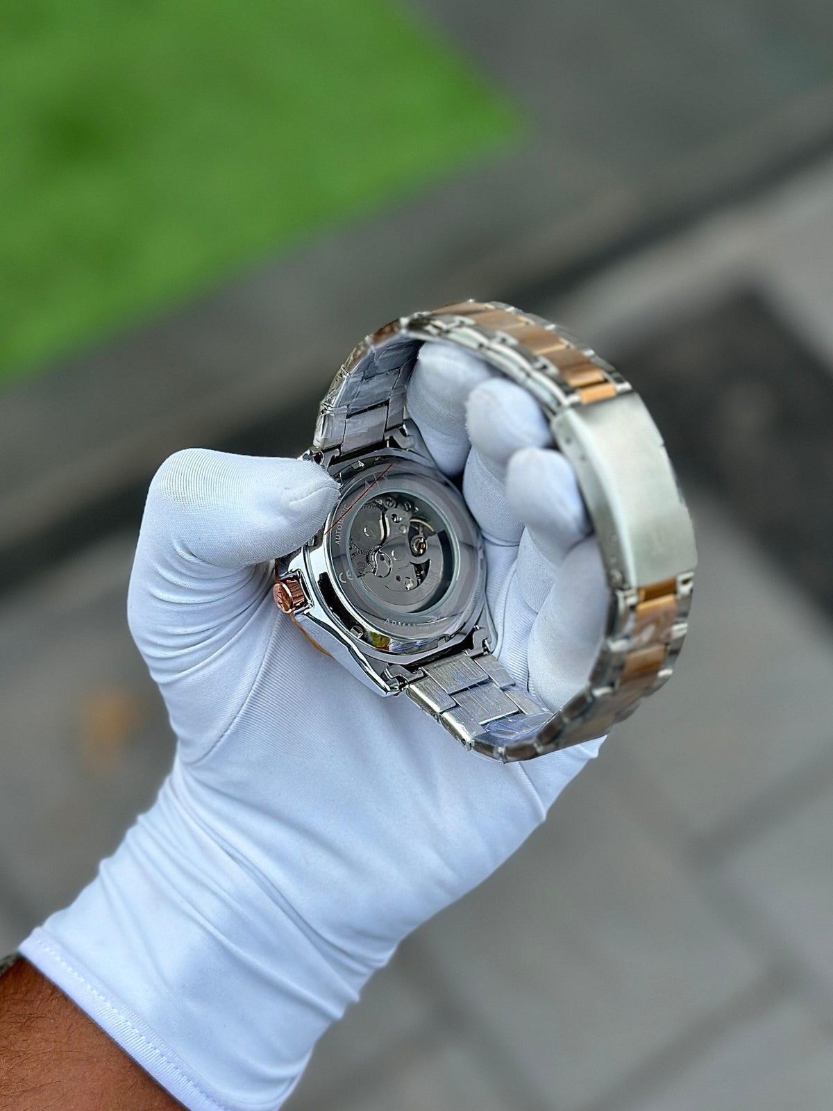 Men’s Analog Automatic Mechanical Wrist Watch