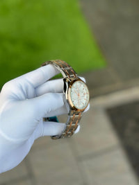 Men’s Analog Quartz Watch with Functional Sub-Dials
