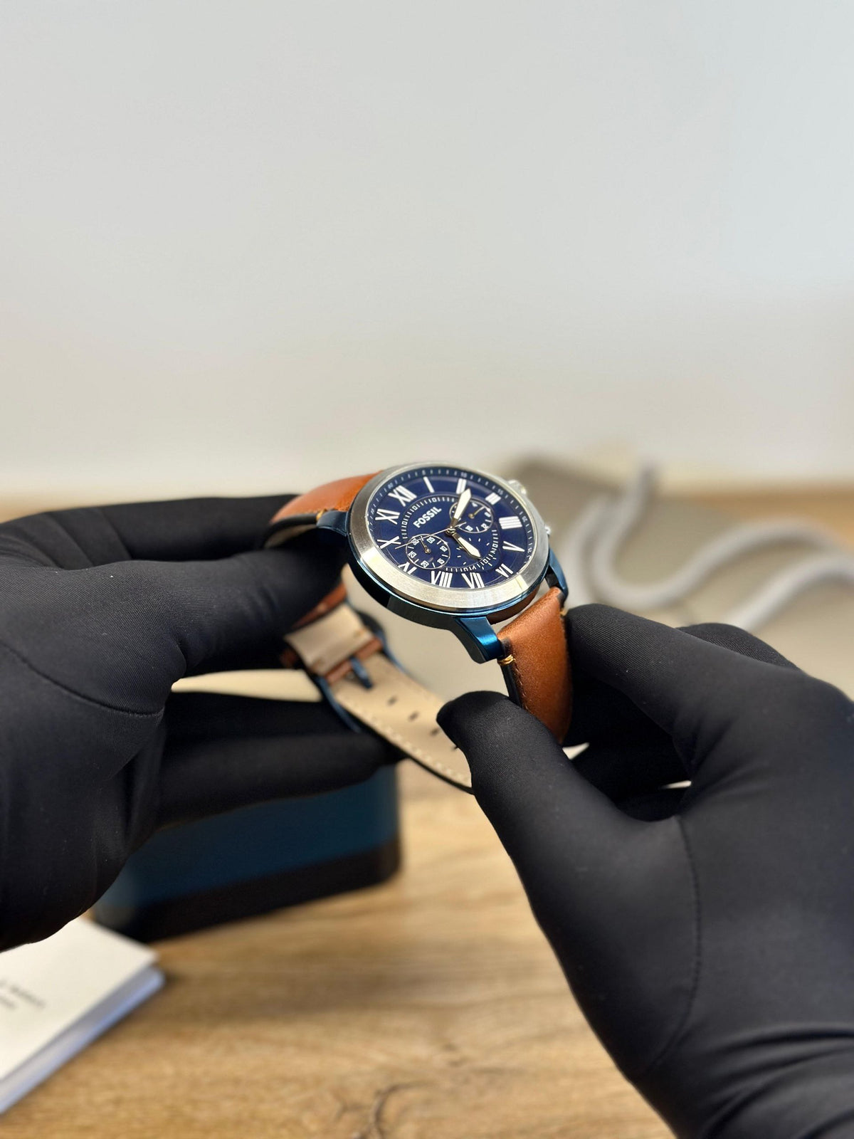 Men’s Classic Analog Chronograph Watch with Quartz Movement