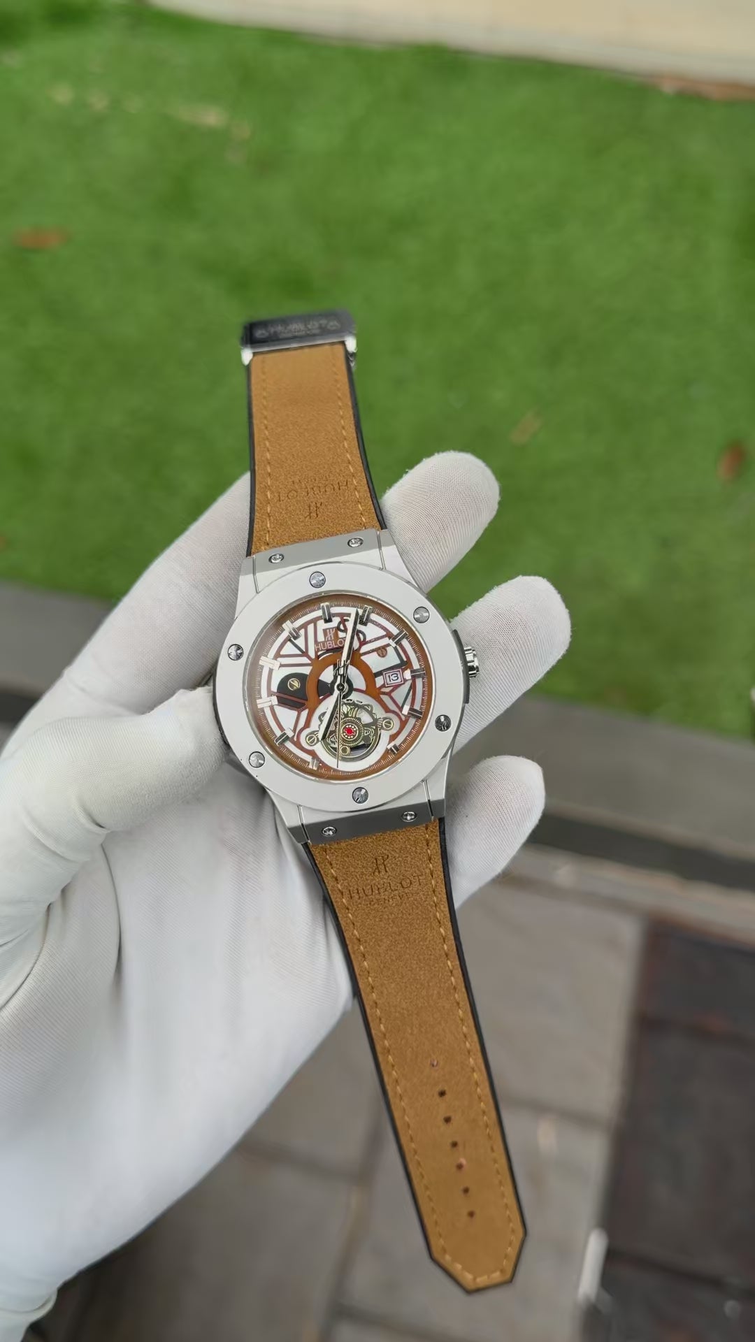#Silver/Brown